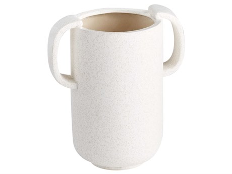 Cyan Design Dusty Miller White 10" High Vase