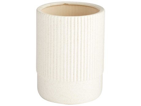 Cyan Design Harmonica White 9" High Vase