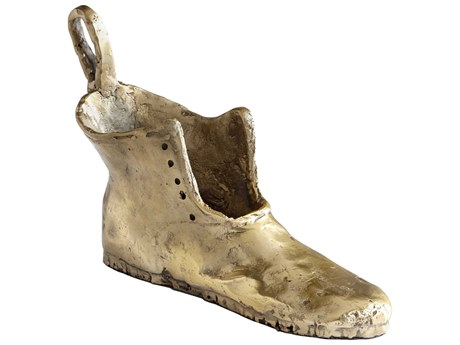 Cyan Design Shoe Aged Brass Token