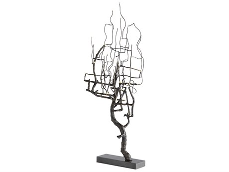 Cyan Design Wilting Gold / Black Sculpture