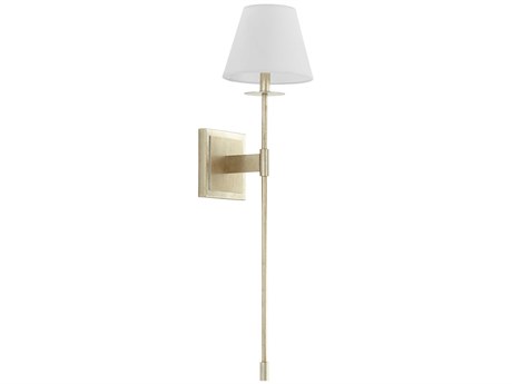 Cyan Design 1-Light Aged Silver Leaf Wall Sconce
