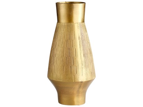 Cyan Design Aria Gold 18" High Vase