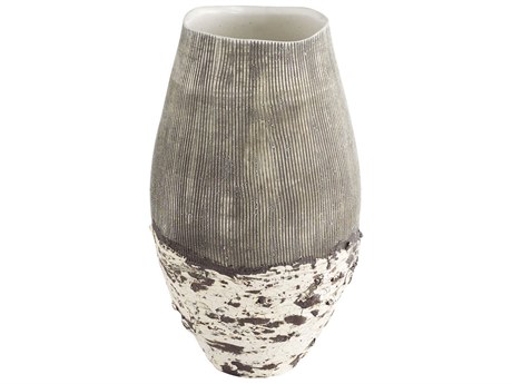 Cyan Design Off White Brown Calypso Vase