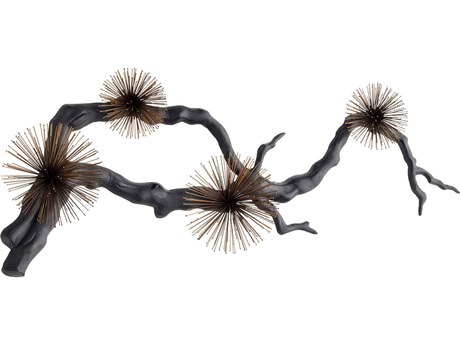 Cyan Design Ichiyo Black Gold Wall Decor