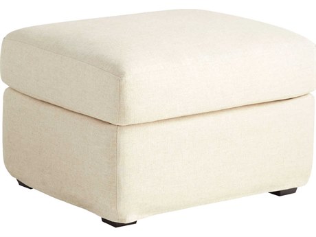 Cyan Design Sovente White Upholstered Ottoman