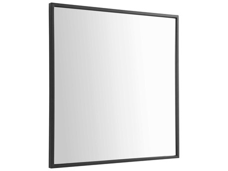 Cyan Design Gorgon Black Square Wall Mirror