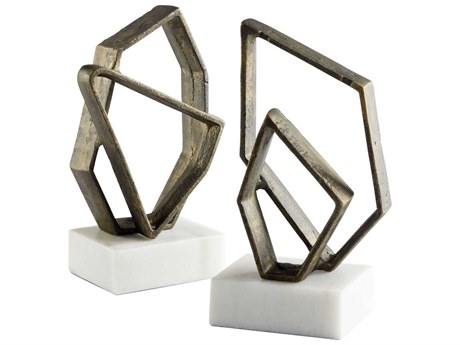 Cyan Design Bronze Euclid Bookend