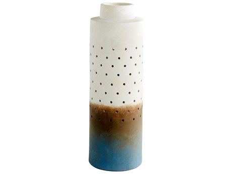 Cyan Design Grey Navy Ombre Paralos Vase