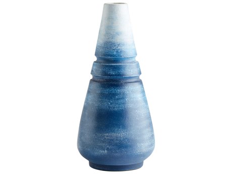Cyan Design Blue Ombre Amarna Vase