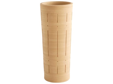 Cyan Design Matte Taupe Grey Madeira Vase