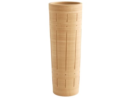 Cyan Design Matte Taupe Grey Madeira Vase