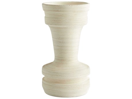 Cyan Design Latte White Taras Vase