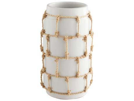Cyan Design White Antrea Vase