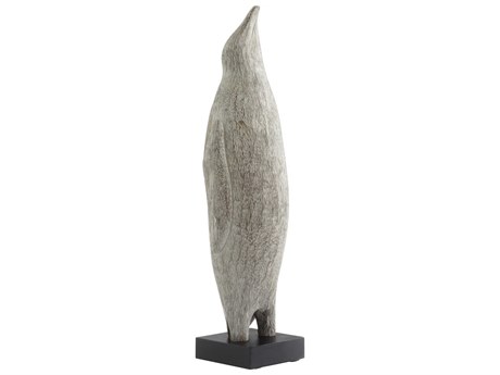 Cyan Design Grey Patina Penguin Sculpture