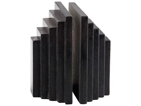 Cyan Design Black Epilogue Bookend