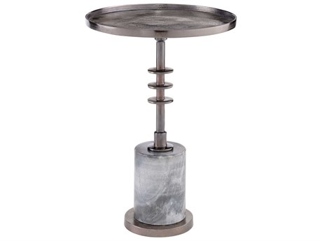 Cyan Design Jetson Round Metal End Table