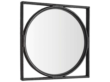Cyan Design Pemba Black Square Wall Mirror