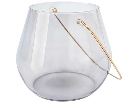 Cyan Design Smoked Water Drop Candleholder