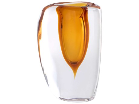Cyan Design Amber Clear Rovno Vase