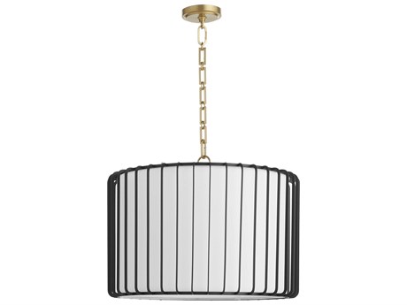 Cyan Design Tuxedo 3-Light Black Pendant