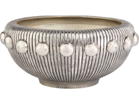 Cyan Design Antique Nickel Batten Decorative Bowl