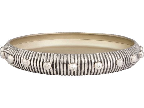 Cyan Design Antique Nickel Batten Serving Tray