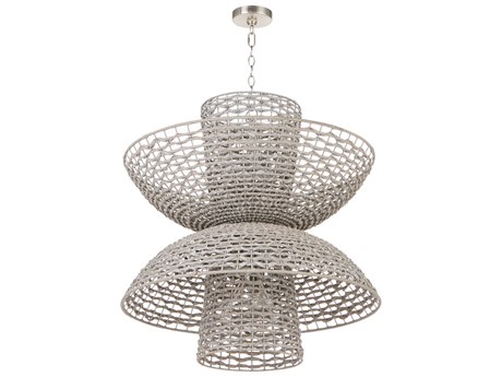 Cyan Design Masasa 6-Light Pale Grey Nickel Pendant