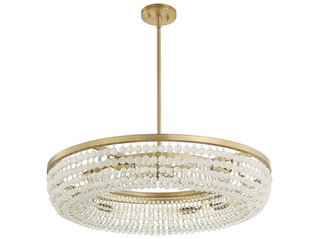 Cyan Design Ophelia 8-Light Aged Brass Pendant