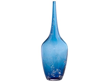 Cyan Design Vero Blue Metallic Vase