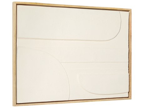 Cyan Design Nolan 3D Off-White Wall Art