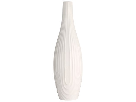 Cyan Design Nigel White Vase