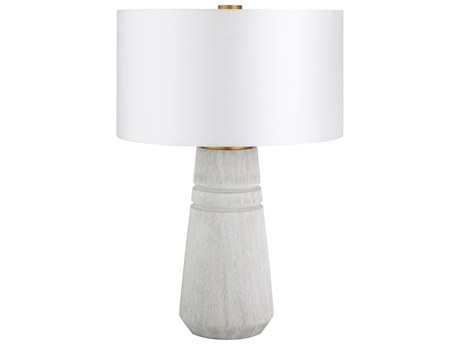 Cyan Design Muller Ash Antique Brass Gray Buffet Lamp