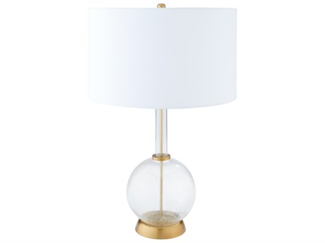 Cyan Design Bulles Clear Brass White Buffet Lamp
