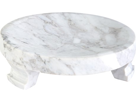 Cyan Design Modern Paw Arabescato Serving Tray