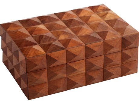 Cyan Design Roanoke Walnut Storage Case