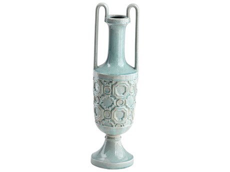 Cyan Design August Sky Teal Vase