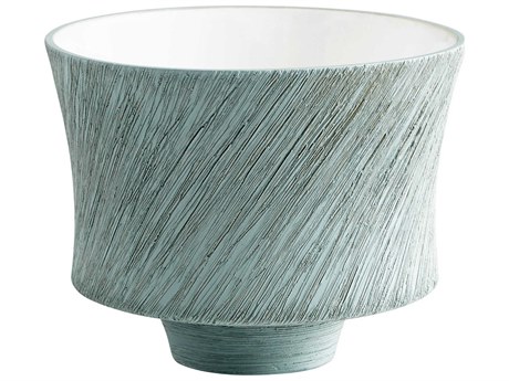 Cyan Design Selena Slab Oyster Blue Plant Stand
