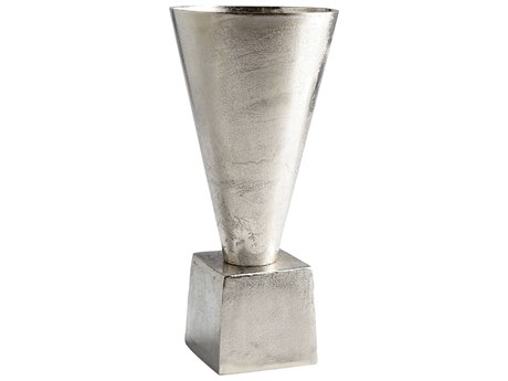 Cyan Design Mega Raw Nickel Vase