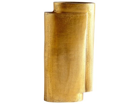 Cyan Design A Step Up Antique Brass Vase