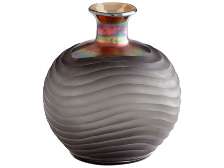 Cyan Design Jadeite Iridescent 10" High Vase