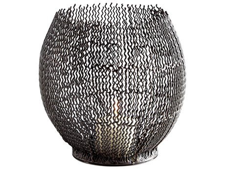 Cyan Design Ecliptic Graphite Candle Holder