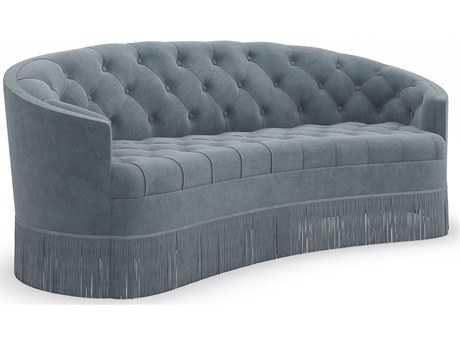 Caracole Classic Elegance Gray Upholstered Sofa