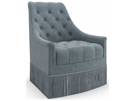 Caracole Classic Elegance Gray Fabric Accent Chair