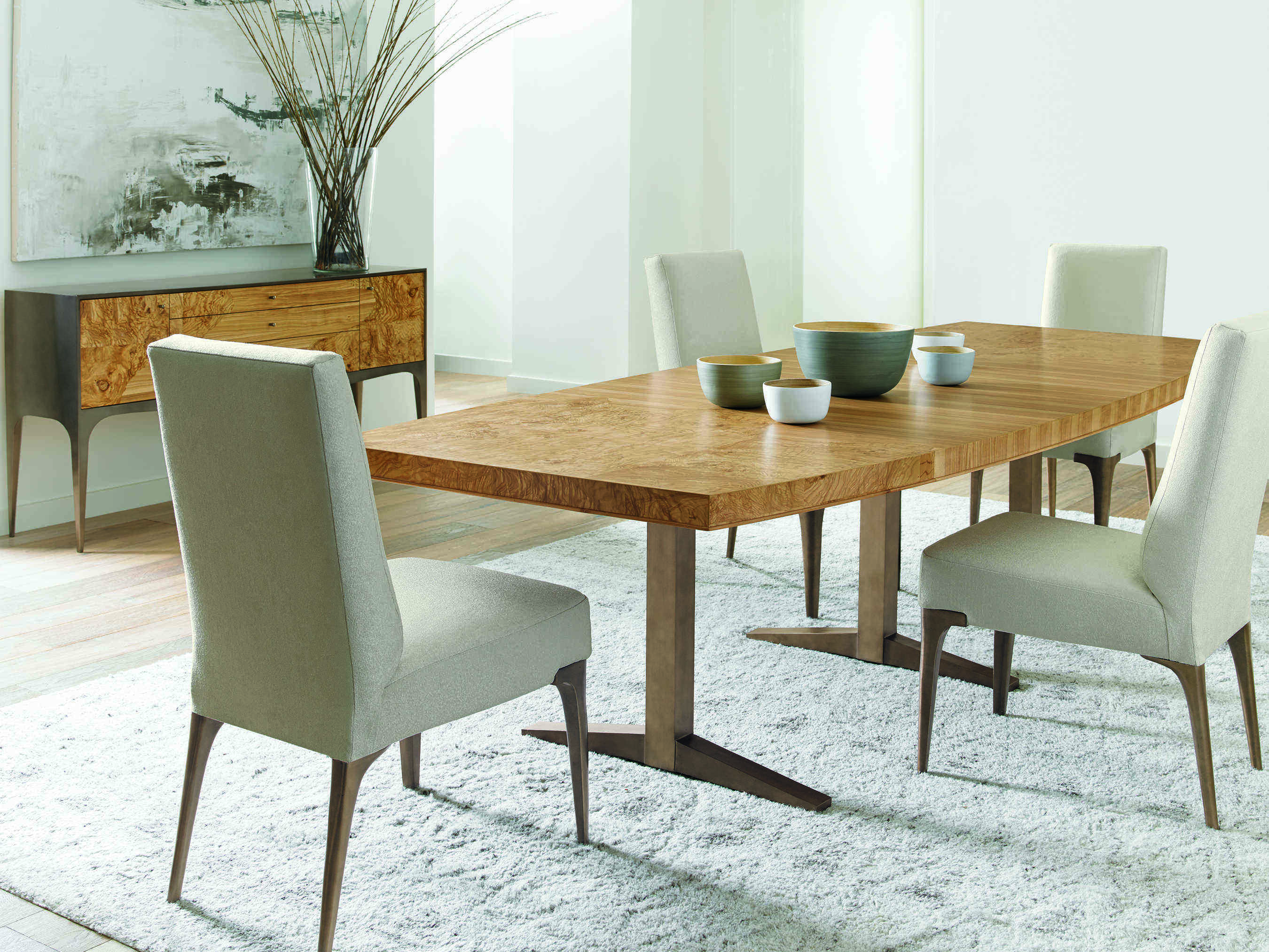 Caracole Classic 120'' Wide Rectangular Dining Table CACCLA015203