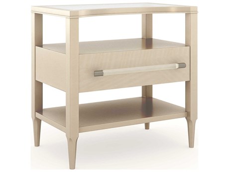 Caracole Classic Clearly Open 1-Drawer Nightstand
