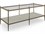 Caracole Classic Perfectable Rectangular Glass Neutral Metallic Coffee Table  CACCLA419403