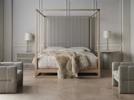 Caracole Classic Pinstripe Light Bedroom Set