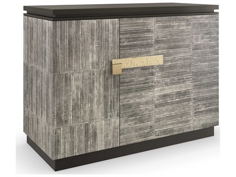 Caracole Classic Nigiri Gray Poplar Wood Accent Chest