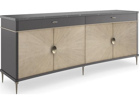 Caracole Classic Noir 84" Hardwood Sideboard