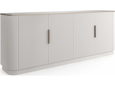 Caracole Love 84" Matte Pearl Sideboard